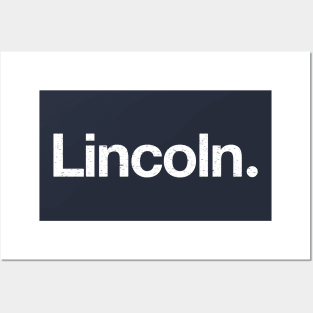 Lincoln. Posters and Art